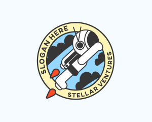 Astronaut Spaceman Suit logo