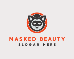 Wild Raccoon Mask logo