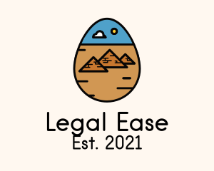 Ancient Pyramid Egg  logo