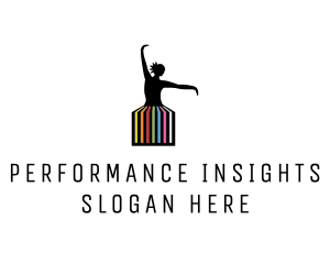 Ballerina Dancer Performance logo