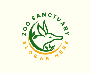 Bandicoot Animal Zoo logo design