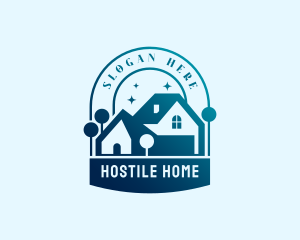 Home Roof Renovation logo design