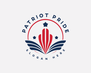 American Patriot Wings logo design