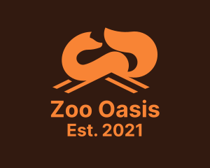 Fox Roof Zoo logo design