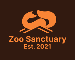 Fox Roof Zoo logo design