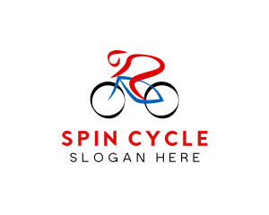 Bicycle Race Sports logo design