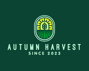 Agricultural Farm Field logo design