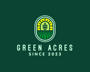 Agricultural Farm Field logo