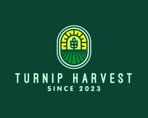 Agricultural Farm Field logo design