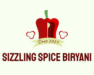 Chilli Bell Pepper  logo design