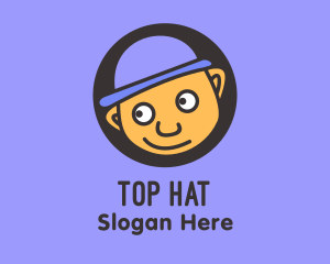 Bowler Hat Boy logo design