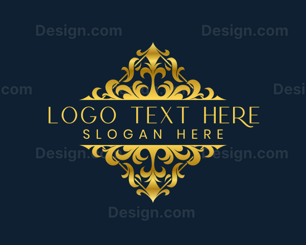 Ornamental Luxury Crest Logo