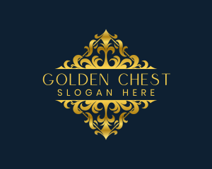 Ornamental Luxury Crest logo design