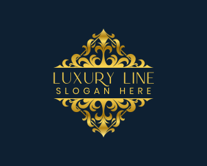 Ornamental Luxury Crest logo design