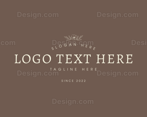 Generic Luxury  Brand Logo