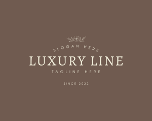 Generic Luxury  Brand logo design