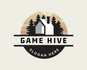 Cabin House Campsite Logo