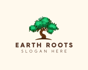 Green Tree Woods logo design