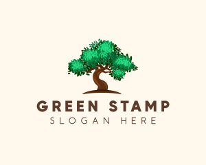 Green Tree Woods logo design