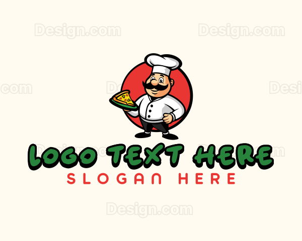 Pizza Chef Restaurant Logo