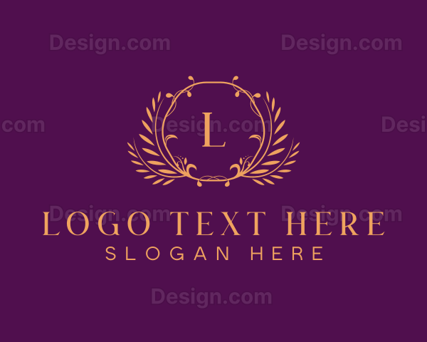 Premium Luxury Wreath Logo