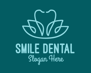 Swan Flower Dental  logo design