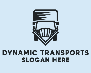 Truck Courier Delivery  logo design