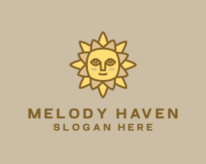 Yellow Summer Sun logo