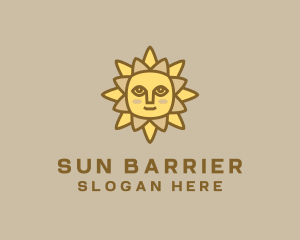 Yellow Summer Sun logo