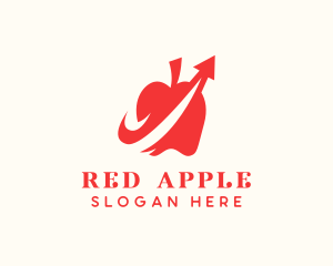 Apple Sales Arrow logo design