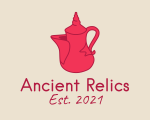 Red Tea Pot  logo