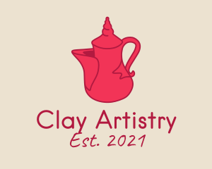 Red Tea Pot  logo design