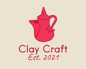 Red Tea Pot  logo