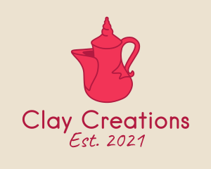 Red Tea Pot  logo design