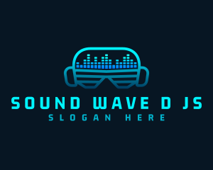 Music DJ Equalizer logo design