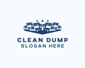 Star Dump Truck Mover logo design