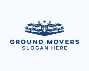 Star Dump Truck Mover logo design