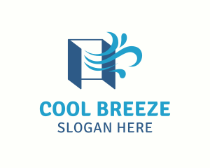 Open Window Air Breeze logo design