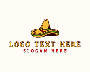 Mexican Sombrero Hat  logo