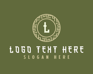 Asian Oriental Pattern logo