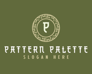 Asian Oriental Pattern logo