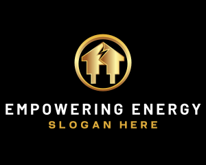 Luxury Electric Energy logo design