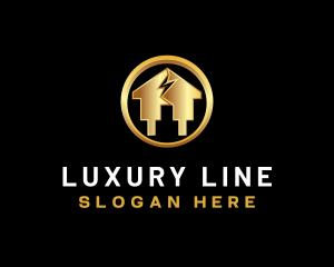 Luxury Electric Energy logo design