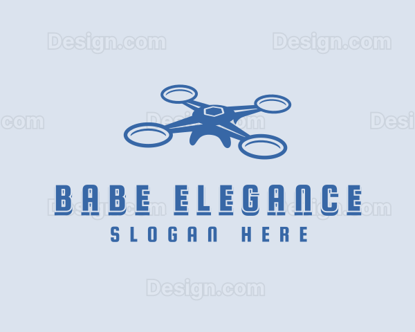 Tech Drone Surveillance Logo