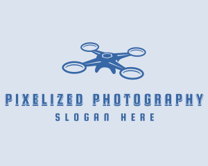 Tech Drone Surveillance logo design