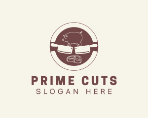 Pork Meat Butcher logo