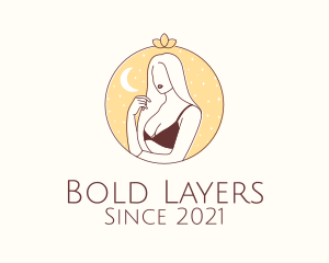 Sexy Underwear Model logo design