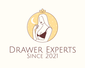 Sexy Underwear Model logo design