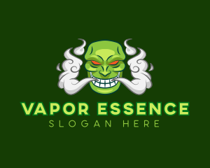 Smoke Gaming Mascot logo
