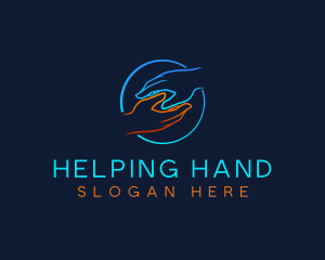 Helping Hands Foundation logo design